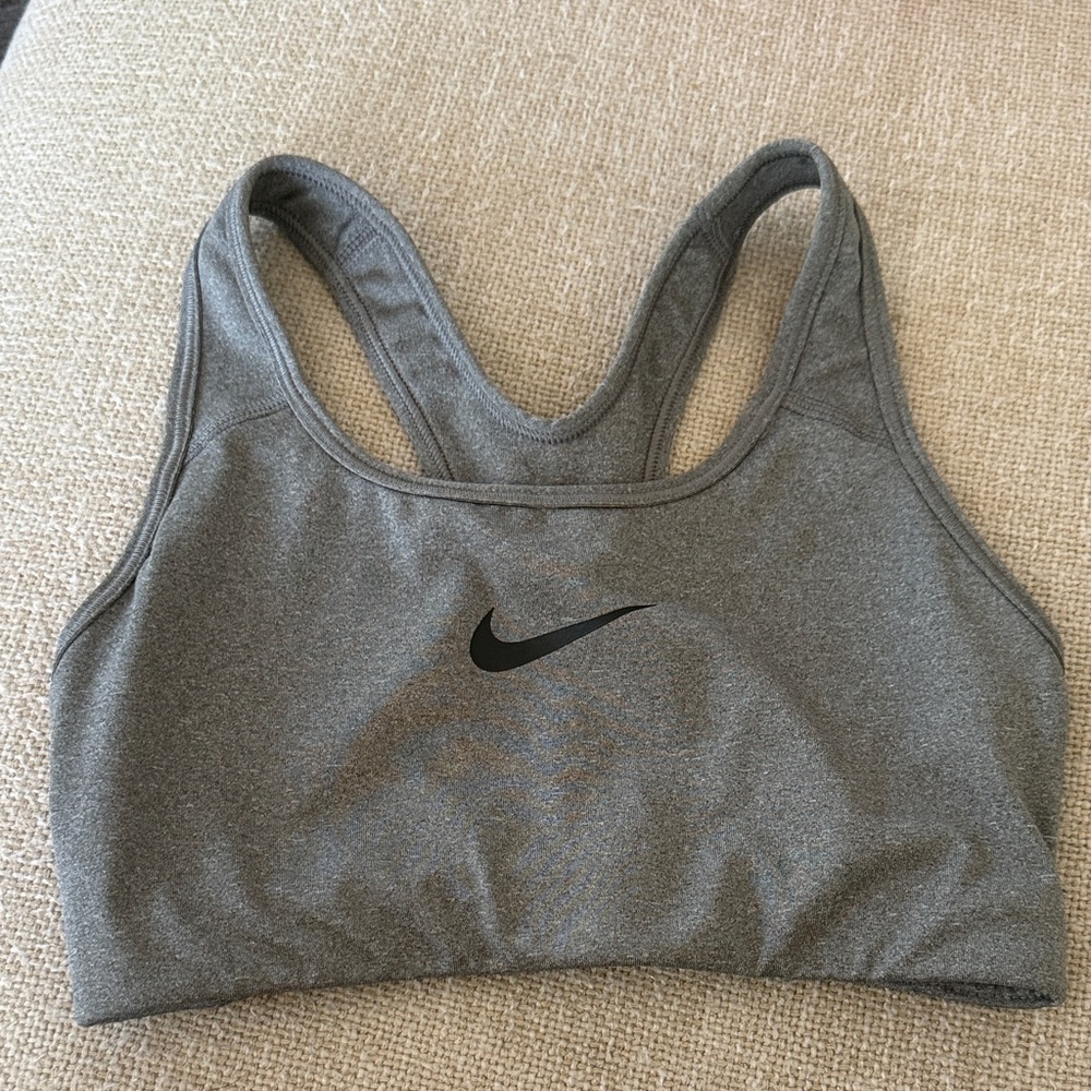 Nike Women's Charcoal Sports Bra